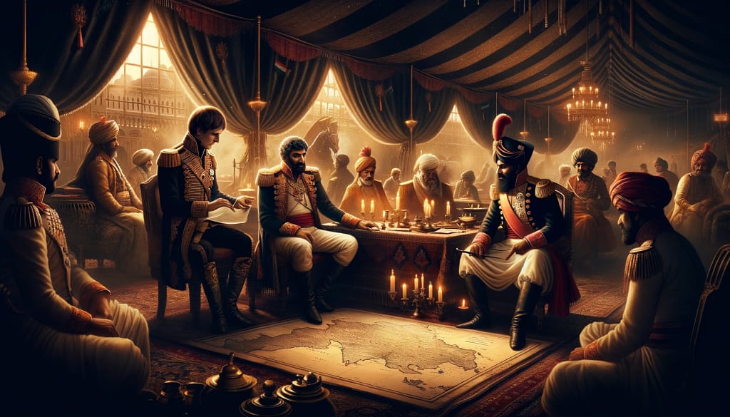 Napoleon's Grand Chessboard Secret Gambit for India