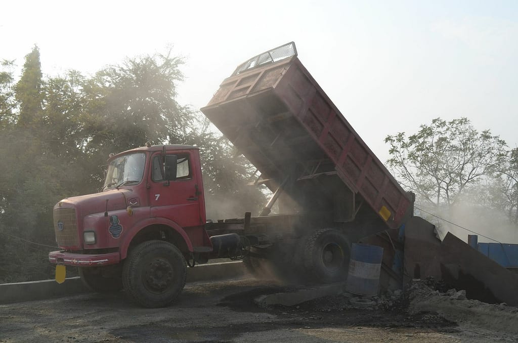 Truck Driver Protest