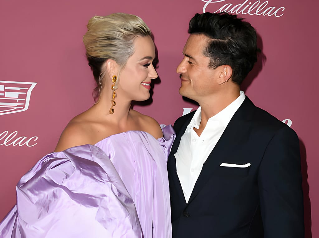 Katy Perry and Orlando Bloom