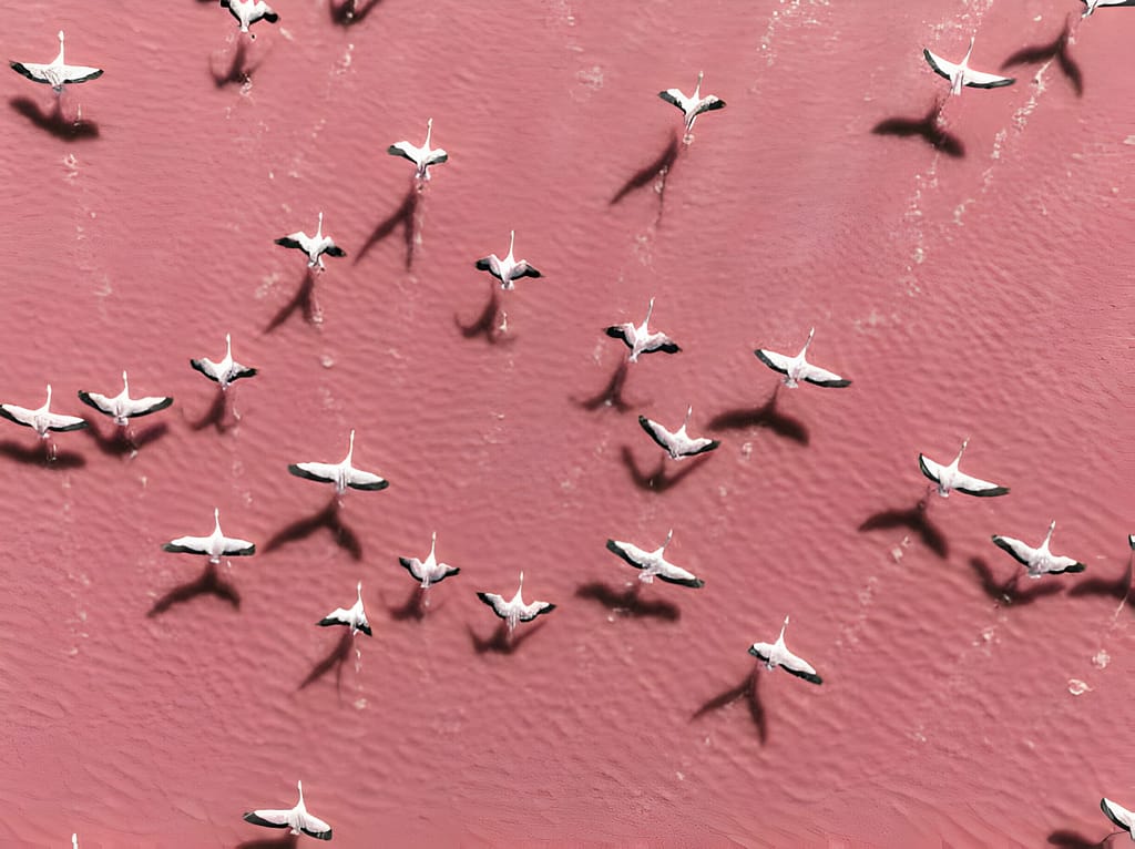 Salt Lakes Of the Andes