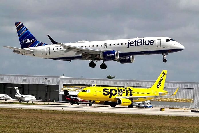 JetBlue Airways and Spirit Airlines
