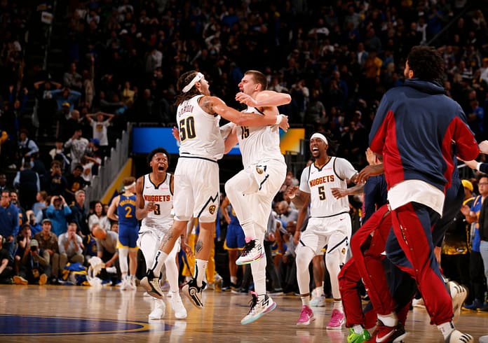 Denver Nuggets vs Golden State Warriors Nikola Jokic